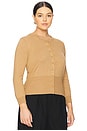 view 4 of 8 by Marianna Maradona Knit Cardigan in Dark Beige