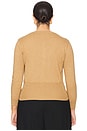 view 6 of 8 by Marianna Maradona Knit Cardigan in Dark Beige