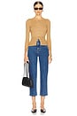 view 7 of 8 by Marianna Maradona Knit Cardigan in Dark Beige