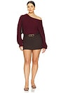 view 10 of 10 by Marianna Indre Sweater in Black Cherry
