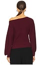 view 7 of 10 by Marianna Indre Sweater in Black Cherry
