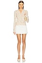 view 4 of 4 by Marianna Lyndsey Knit Cardigan in Floral Print