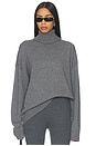 view 1 of 8 by Marianna Ronny Turtleneck Sweater in Grey