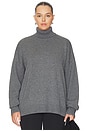 view 2 of 8 by Marianna Ronny Turtleneck Sweater in Grey