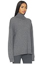 view 3 of 8 by Marianna Ronny Turtleneck Sweater in Grey