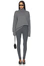 view 7 of 8 by Marianna Ronny Turtleneck Sweater in Grey