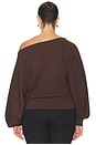 view 6 of 8 by Marianna Indre Sweater in Chocolate Brown