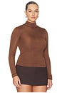 view 4 of 8 by Marianna Syndi Knit Top in Brown