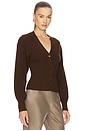 view 2 of 4 КАРДИГАН MONNIE in Chocolate Brown