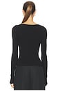 view 5 of 8 by Marianna Eugene Long Sleeve Top in Black