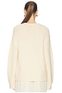 view 5 of 8 By Marianna Kindall V Neck Sweater in Oat
