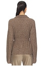 view 3 of 4 by Marianna Jessamy Knit Belted Cardigan in Mocha