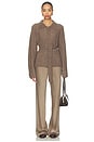 view 4 of 4 by Marianna Jessamy Knit Belted Cardigan in Mocha