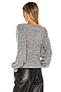 view 3 of 4 Rosette Sweater in Grey