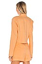 view 3 of 4 Geovana Blazer in Bright Orange