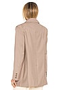view 4 of 5 OVERSIZED DOUBLE BREASTED ブレザー in Khaki