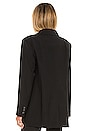 view 4 of 5 Oversized Double Breasted Blazer in Black