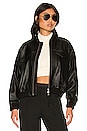 view 1 of 4 The Jo Leather Jacket in Black