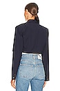 view 4 of 5 Aven Blazer in Navy & Blue Stripe