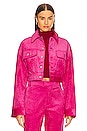 view 1 of 4 Rue Jacket in Fuchsia Pink