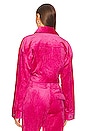 view 3 of 4 Rue Jacket in Fuchsia Pink