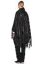 view 4 of 4 Dulcie Cape Shacket in Black