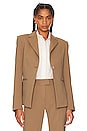 view 1 of 5 The Slim Fitted Blazer in Mocha