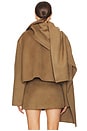 view 7 of 10 by Marianna Milly Wool Jacket in Olive Green