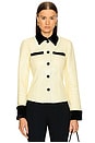 view 1 of 9 by Marianna Miya Sequin Jacket in Beige