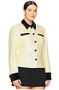 view 4 of 9 by Marianna Miya Sequin Jacket in Beige