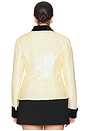 view 6 of 9 by Marianna Miya Sequin Jacket in Beige