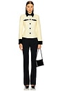 view 7 of 9 by Marianna Miya Sequin Jacket in Beige