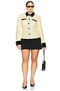 view 8 of 9 by Marianna Miya Sequin Jacket in Beige