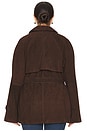 view 6 of 8 by Marianna Elae Suede Jacket in Chocolate Brown