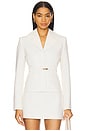 view 1 of 8 by Marianna Rin Jacket in Off White