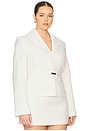 view 4 of 8 by Marianna Rin Jacket in Off White