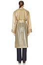 view 3 of 3 by Marianna Layne Trench Coat in Tan