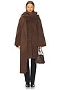 view 1 of 3 by Marianna Melba Wool Coat in Mocha