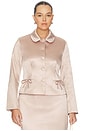 view 2 of 8 by Marianna Yuli Jacket in Powder Pink
