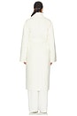 view 7 of 8 By Marianna Kye Wool Coat in Ivory