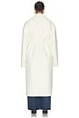 view 8 of 8 By Marianna Kye Wool Coat in Ivory
