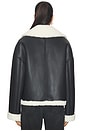 view 7 of 10 BLOUSON OLI in Black & Ivory