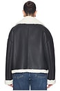 view 8 of 10 BLOUSON OLI in Black & Ivory
