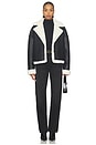view 9 of 10 BLOUSON OLI in Black & Ivory