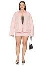 view 10 of 10 CHAQUETA HELENA in Dark Melon