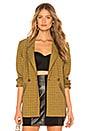 view 1 of 5 The Hanna Jacket in Yellow Plaid