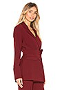view 3 of 5 Madi Blazer in Wine