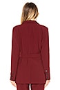 view 4 of 5 Madi Blazer in Wine
