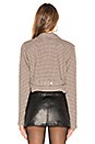 view 4 of 5 The Lori Cropped Jacket in Brown