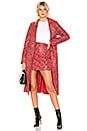 view 1 of 4 The Serpent Leather Trench Coat in Snake